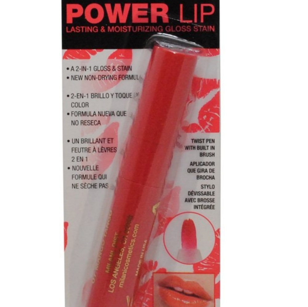 MILANI Power Lip Lasting and Moisturizing Gloss Stain - Mango Tango